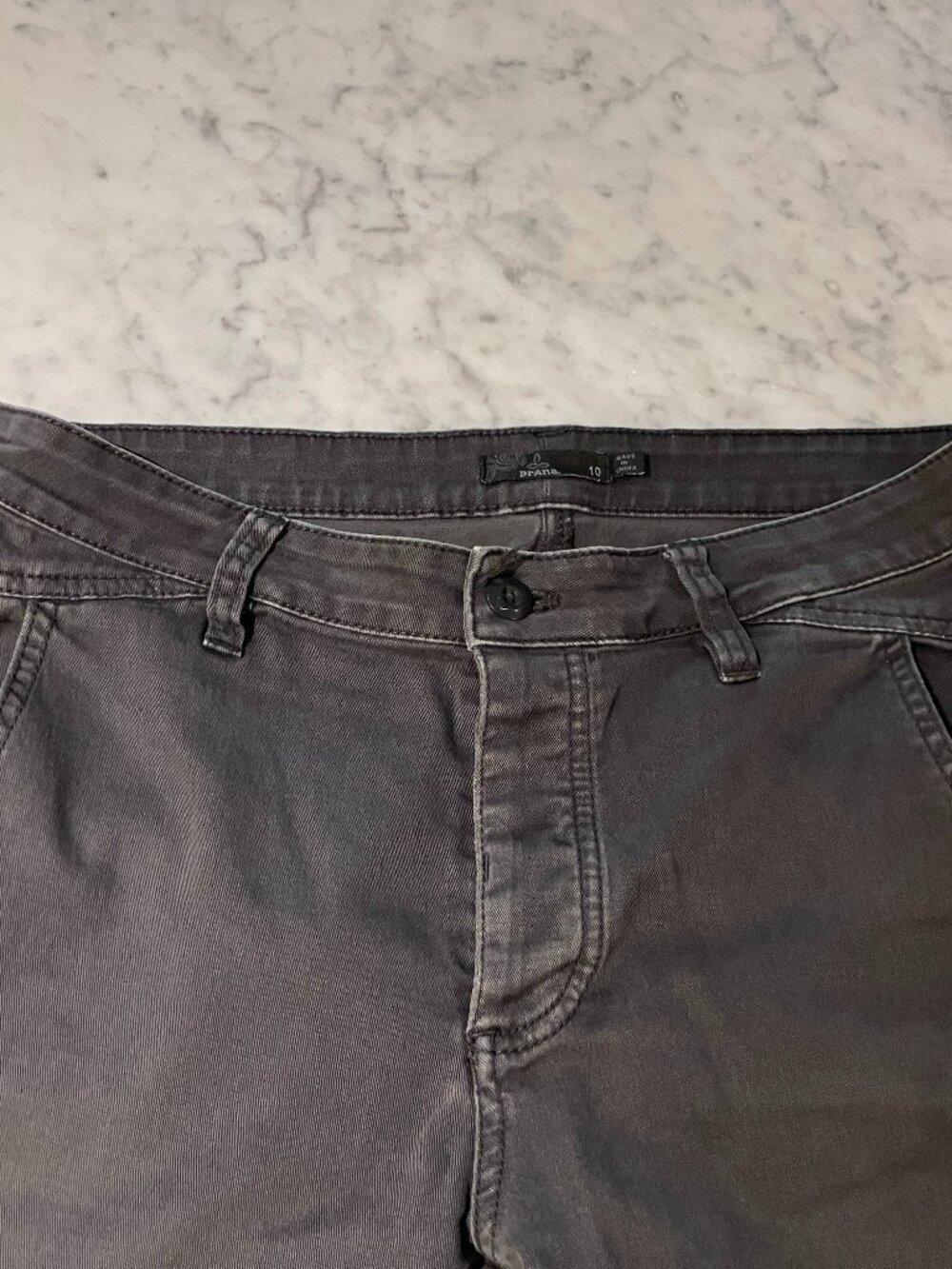 PrAna Janessa Pants Size 10 Charcoal